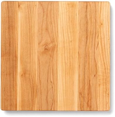 John Boos Chop-N-Slice Series Square Wooden Maple Cutting Board 10”x10” — view 2