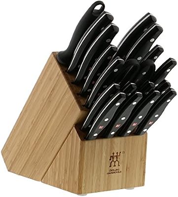 ZWILLING Twin Signature 19-pc Kitchen Knife Set with Block, Chef Knife, Professional Chef Knife Set, German K… — view 2