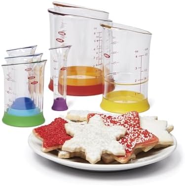 OXO Good Grips 7-Piece Nesting Measuring Beaker Set - Multicolored — view 3