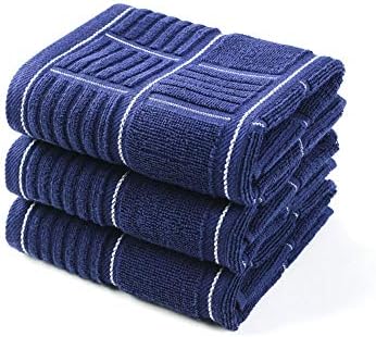 Anyi 100% Cotton Kitchen Towels, Absorbent Dish Towels with Hanging Loop, Soft Kitchen Hand Towels for Washin… — view 2