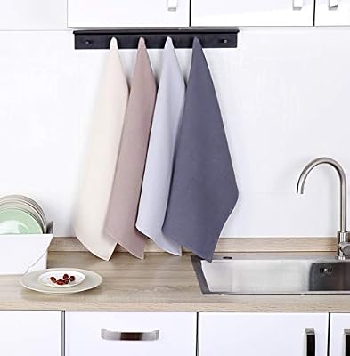 PY HOME & SPORTS Dish Towels Set, 100% Cotton Waffle Weave Kitchen Towels 4 Pieces, Super Absorbent Kitchen H… — view 4