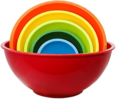 Classic Mixing Bowl Set, Microwave and Dishwasher Safe,Ideal for Baking, Prepping, Cooking and Serving Food (… — view 4