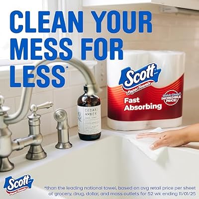 Scott Paper Towels, Choose-A-Sheet, 6 Double Rolls, 108 Sheets Per Roll — view 3
