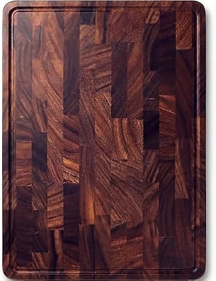 Walnut Wood Cutting Board for Kitchen, End Grain Chopping Boards — view 2