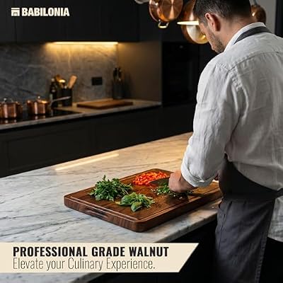 Walnut Wood Cutting Board for Kitchen, End Grain Chopping Boards — view 4
